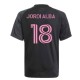 Inter Miami Away Football Fan Jersey 2025-2026 - Jordi Alba 18