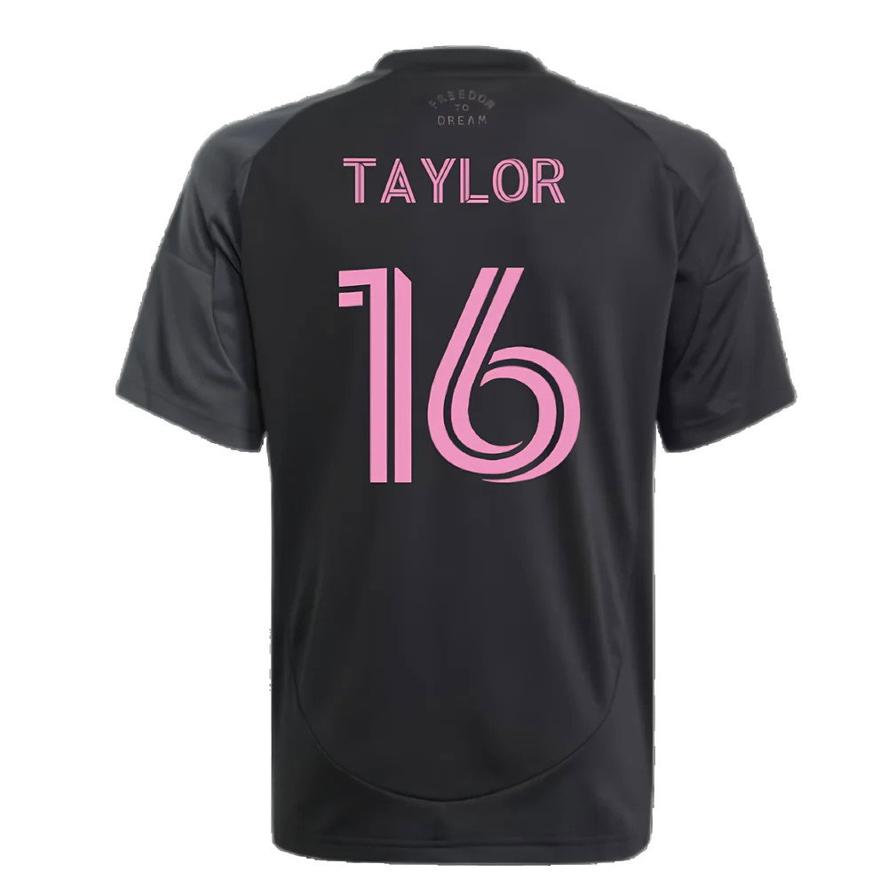 Inter Miami Away Football Fan Jersey 2025-2026 - Taylor 10