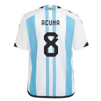 Argentina Home 2022 Football Jersey - Acuna 8