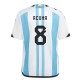 Argentina Home 2022 Football Jersey - Acuna 8