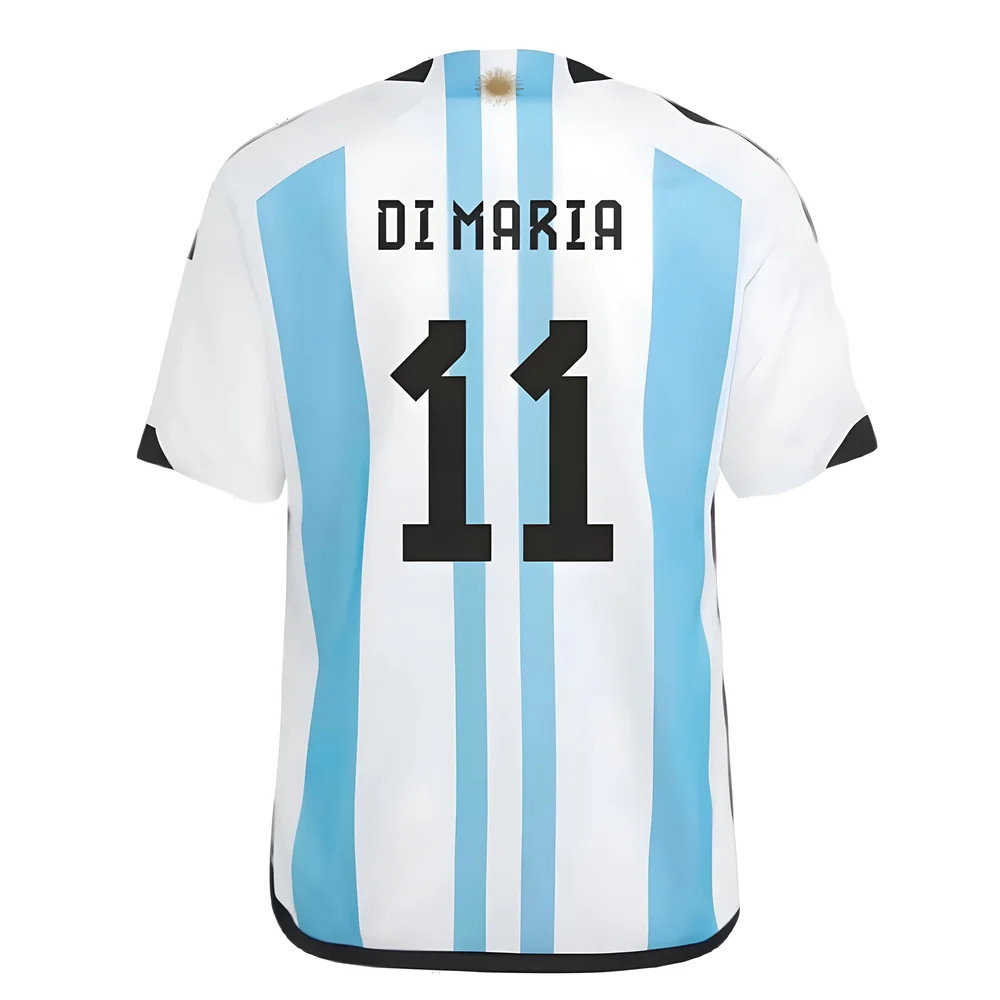 Argentina Home 2022 Football Jersey - Di Maria 11