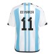 Argentina Home 2022 Football Jersey - Di Maria 11