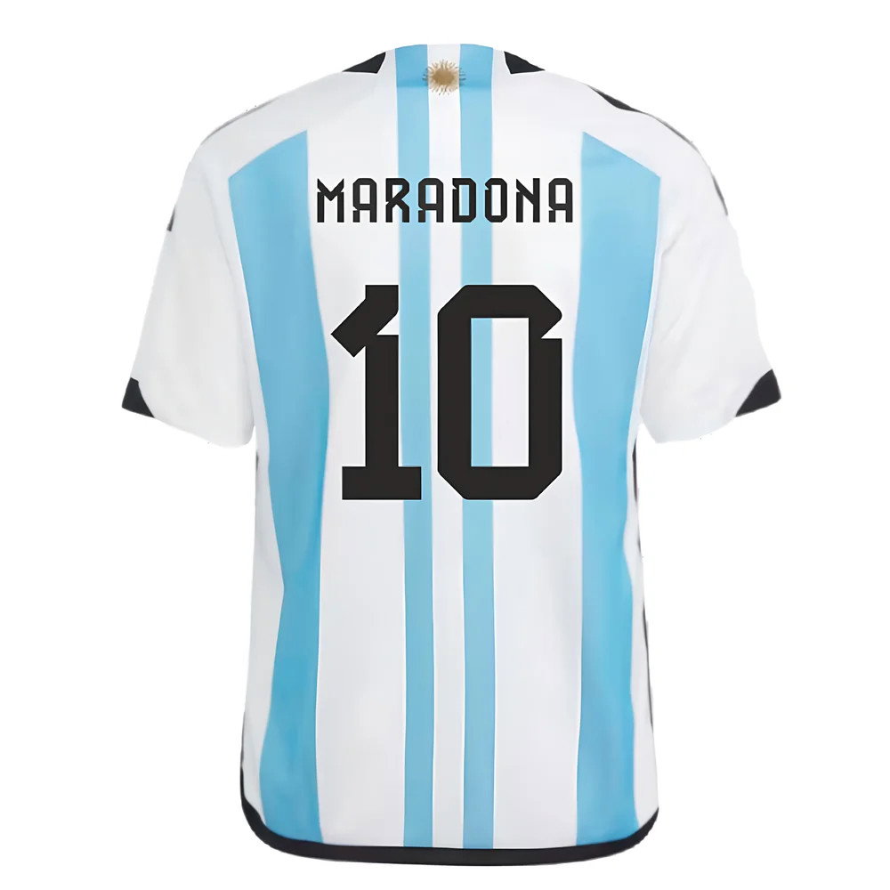 Argentina Home 2022 Football Jersey - Maradona 10