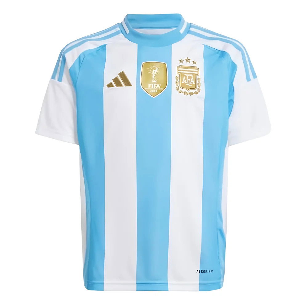 Argentina Home Football Fan Jersey 2024-2025 - Aguero 10