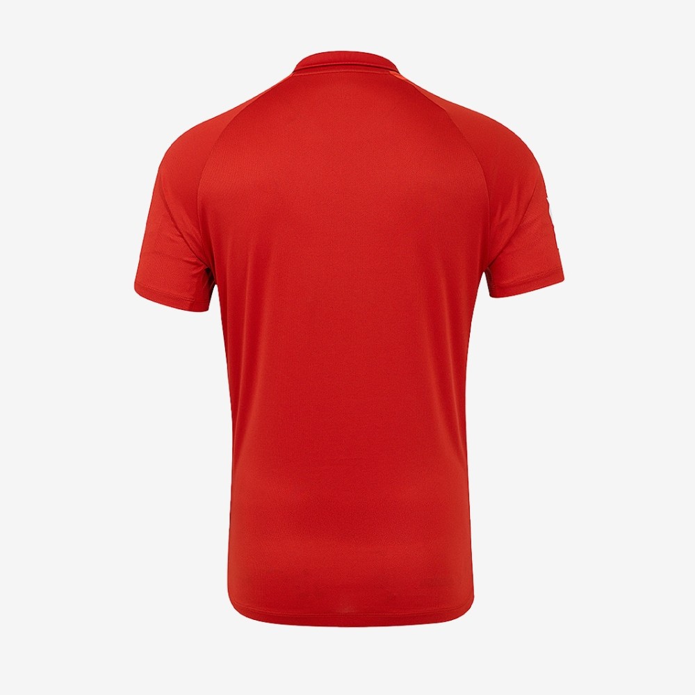 England Red 2026 ODI Half Sleeves Cricket Fan Jersey - 100% Dryfit Polyester - With Name Personalization