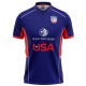 United States 2024 T20 World Cup Half Sleeves Cricket Fan Jersey - 100% Dryfit Polyester - With Name Personalization