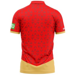 Canada 2024 T20 World Cup Half Sleeves Cricket Fan Jersey - 100% Dryfit Polyester - With Name Personalization