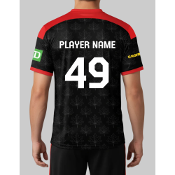 Canada 2026 T20 World Cup Half Sleeves Cricket Fan Jersey - 100% Dryfit Polyester - With Name Personalization